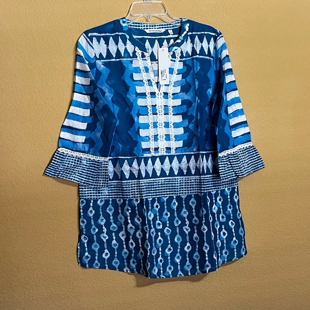 Soft surroundings tunic top. NWT